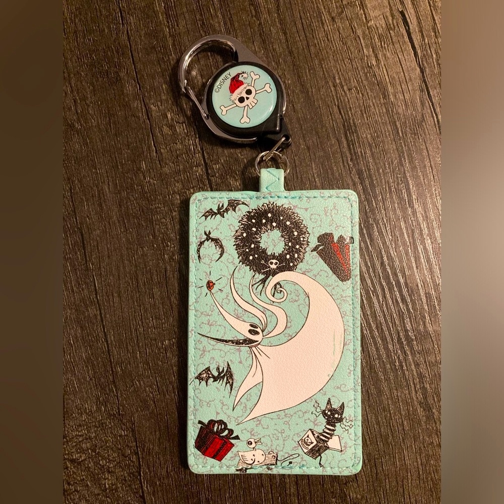 Loungefly Mint and White Nightmare Before Christmas Keychain